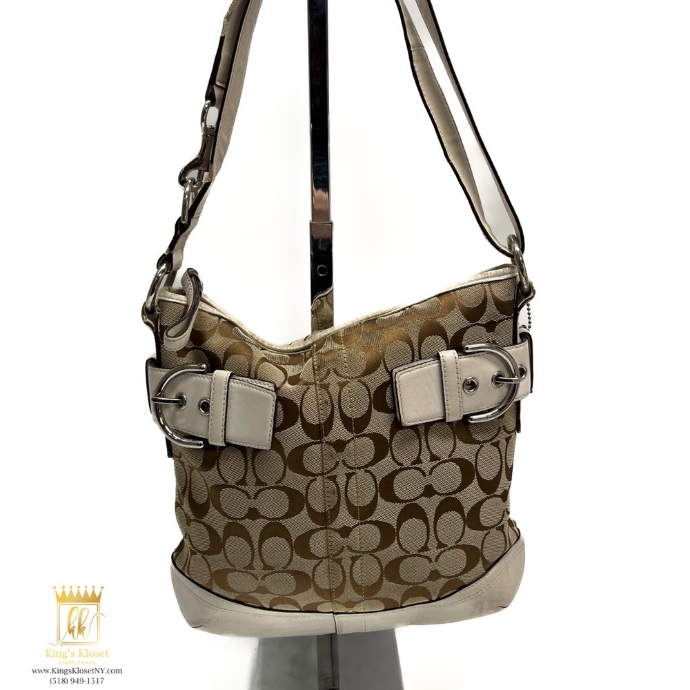 🤎SOLD🤎Coach Signature Jacquard Chelsea tote bag
